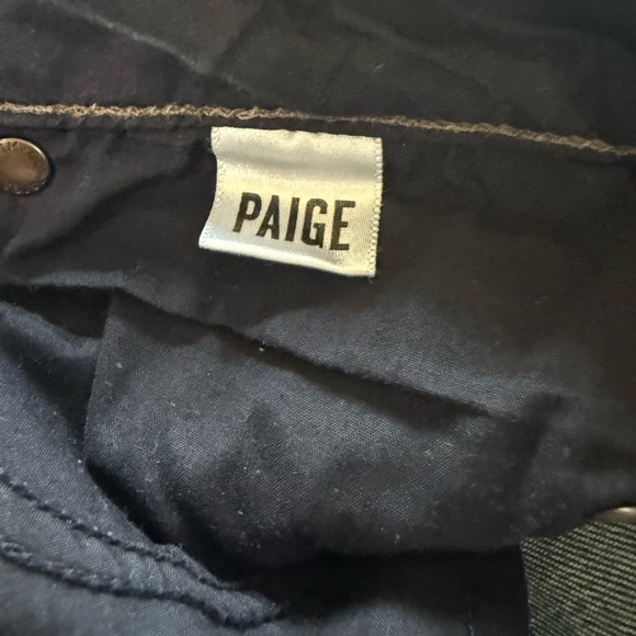 Paige Denim Skyline Ankle Peg Dixie Blue Jeans. Dark Wash. Size 28 - Picture 12 of 14